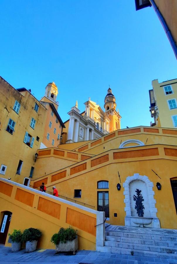 Menton, Centre Historique, Vue Mer Exteriör bild