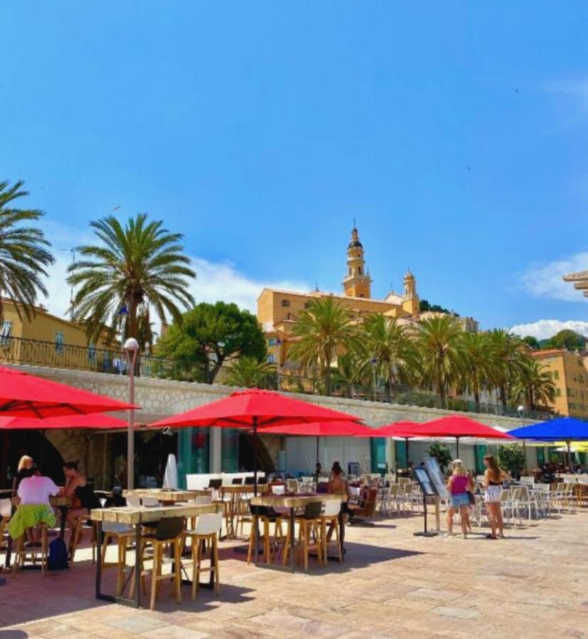 Menton, Centre Historique, Vue Mer Exteriör bild
