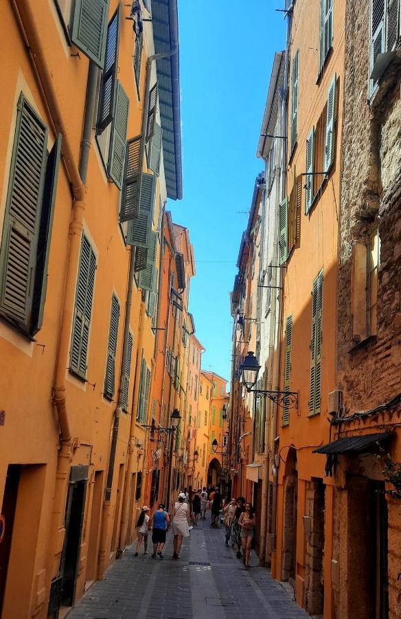 Menton, Centre Historique, Vue Mer Exteriör bild