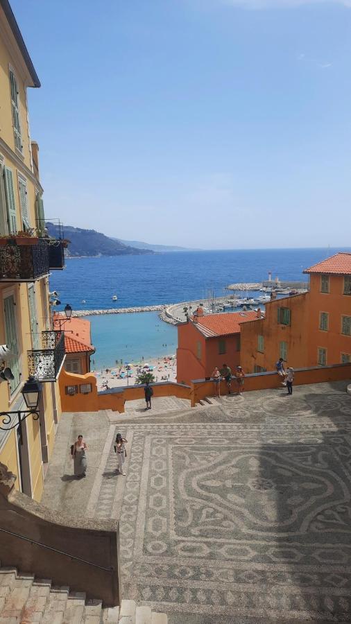 Menton, Centre Historique, Vue Mer Exteriör bild